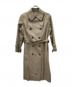 Burberry'sバーバリー）の古着「ステンカラーコート」｜ベージュ