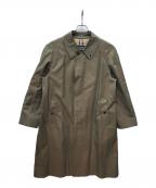 Burberry'sバーバリー）の古着「ステンカラーコート」｜グリーン
