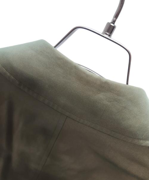 Burberry's（バーバリー）Burberry's (バーバリーズ) ステンカラーコート グリーン サイズ:Lの古着・服飾アイテム