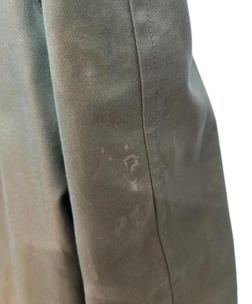 Burberry's（バーバリー）Burberry's (バーバリーズ) ステンカラーコート グリーン サイズ:Lの古着・服飾アイテム