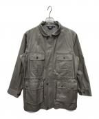 Willis&Geigerウィルスガイガー）の古着「ジップジャケット/サファリジャケット」｜グレー