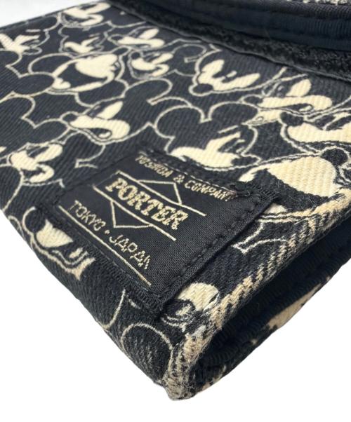 PORTER（ポーター）PORTER (ポーター) Disney (ディズニー) BEAMS BOY (ビームスボーイ) 3つ折り財布の古着・服飾アイテム