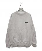 X-LARGEエクストララージ）の古着「クルーネックスウェット」｜ライトグレー