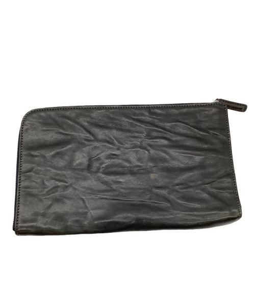 Daniel&Bob（ダニエル＆ボブ）Daniel&Bob (ダニエル＆ボブ) レザーセカンドバッグ ブラックの古着・服飾アイテム