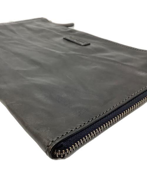 Daniel&Bob（ダニエル＆ボブ）Daniel&Bob (ダニエル＆ボブ) レザーセカンドバッグ ブラックの古着・服飾アイテム