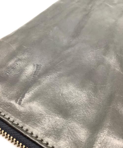 Daniel&Bob（ダニエル＆ボブ）Daniel&Bob (ダニエル＆ボブ) レザーセカンドバッグ ブラックの古着・服飾アイテム