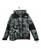 THE NORTH FACEザ ノース フェイス）の古着「ダウンジャケット」｜グリーン×ブラック