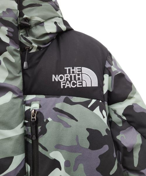 THE NORTH FACE（ザ ノース フェイス）THE NORTH FACE (ザ ノース フェイス) ダウンジャケット グリーン×ブラック サイズ:Sの古着・服飾アイテム