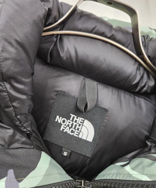 THE NORTH FACE（ザ ノース フェイス）THE NORTH FACE (ザ ノース フェイス) ダウンジャケット グリーン×ブラック サイズ:Sの古着・服飾アイテム