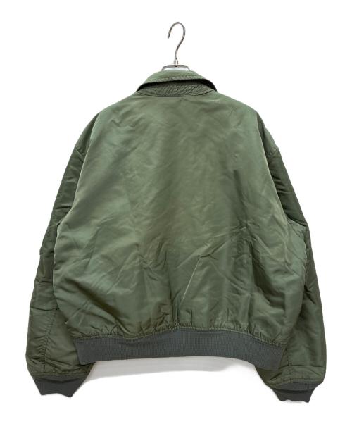 ALPHA（アルファ）ALPHA (アルファ) CWU-45 フライトジャケット グリーン サイズ:X-LARGEの古着・服飾アイテム