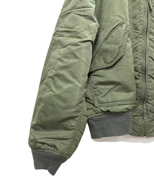 ALPHA（アルファ）ALPHA (アルファ) CWU-45 フライトジャケット グリーン サイズ:X-LARGEの古着・服飾アイテム