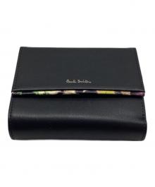 PAUL SMITH（ポールスミス）の古着「2つ折り財布」｜ブラック