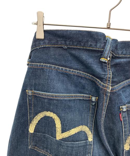 EVISU（エヴィス）EVISU (エヴィス) カモメ デニムパンツ インディゴ サイズ:W33×L35の古着・服飾アイテム