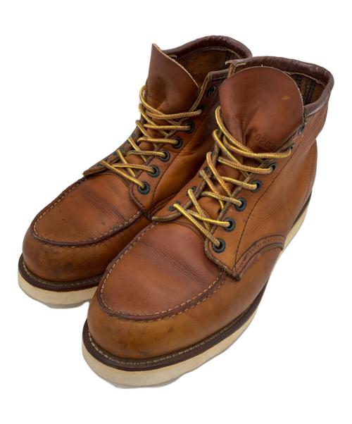 RED WING（レッドウィング）RED WING (レッドウィング) 6-inch Classic Moc ブラウン サイズ:8 1/2の古着・服飾アイテム