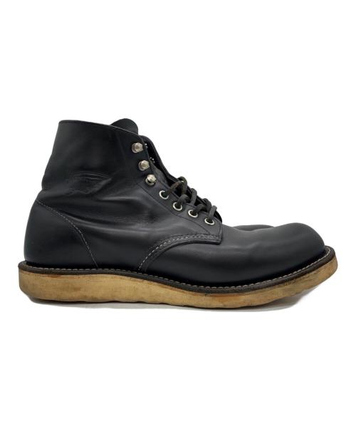 RED WING（レッドウィング）RED WING (レッドウィング) 6-inch Classic Round ブラック サイズ:8 1/2の古着・服飾アイテム