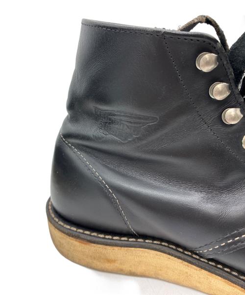 RED WING（レッドウィング）RED WING (レッドウィング) 6-inch Classic Round ブラック サイズ:8 1/2の古着・服飾アイテム