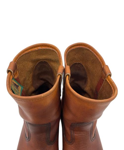 RED WING（レッドウィング）RED WING (レッドウィング) 97年製 緑犬タグ ペコスブーツ ブラウン サイズ:9Eの古着・服飾アイテム