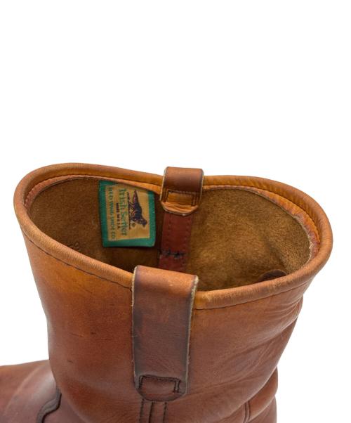 RED WING（レッドウィング）RED WING (レッドウィング) 97年製 緑犬タグ ペコスブーツ ブラウン サイズ:9Eの古着・服飾アイテム