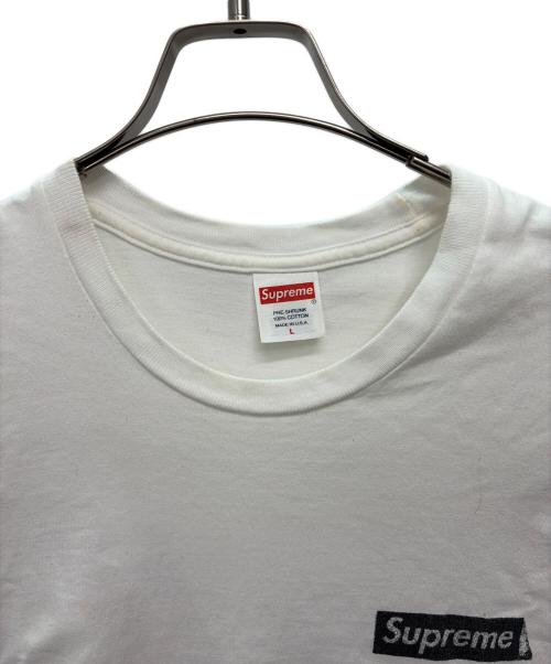 SUPREME（シュプリーム）Supreme (シュプリーム) 半袖カットソー ホワイト サイズ:Lの古着・服飾アイテム