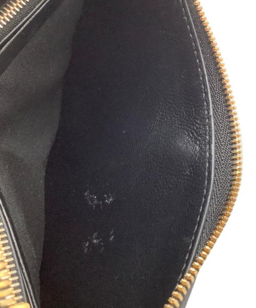 BALENCIAGA（バレンシアガ）BALENCIAGA (バレンシアガ) ラウンドファスナー財布 ブラックの古着・服飾アイテム