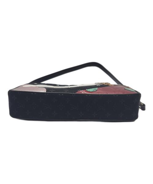 LOUIS VUITTON（ルイ ヴィトン）LOUIS VUITTON (ルイ ヴィトン) ポシェット ブラックの古着・服飾アイテム