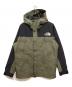 THE NORTH FACE（ザ ノース フェイス）の古着「マウンテンパーカー」｜オリーブ×ブラック