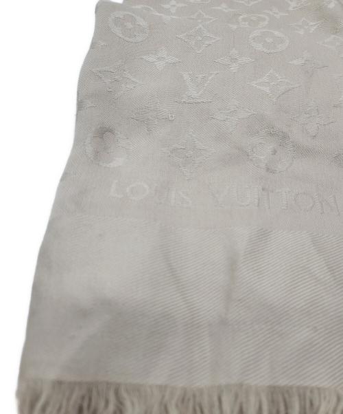 LOUIS VUITTON（ルイ ヴィトン）LOUIS VUITTON (ルイ ヴィトン) 大判ストール ベージュの古着・服飾アイテム