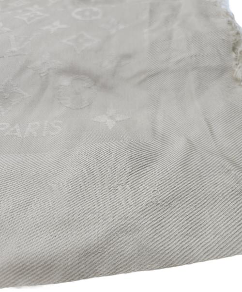 LOUIS VUITTON（ルイ ヴィトン）LOUIS VUITTON (ルイ ヴィトン) 大判ストール ベージュの古着・服飾アイテム