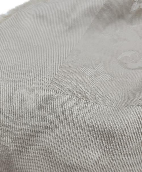 LOUIS VUITTON（ルイ ヴィトン）LOUIS VUITTON (ルイ ヴィトン) 大判ストール ベージュの古着・服飾アイテム