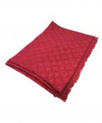 LOUIS VUITTONルイ ヴィトン）の古着「大判ストール」｜レッド