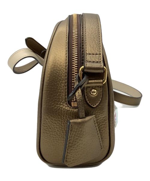 A.D.M.J.（エーディーエムジェイ）A.D.M.J. (エーディーエムジェイ) ショルダーバッグ ゴールドの古着・服飾アイテム