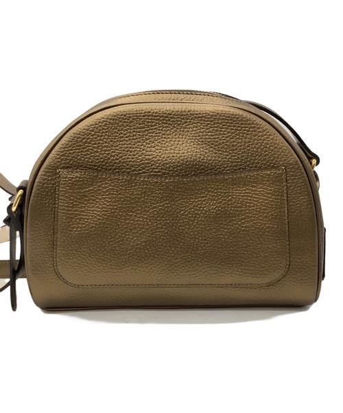 A.D.M.J.（エーディーエムジェイ）A.D.M.J. (エーディーエムジェイ) ショルダーバッグ ゴールドの古着・服飾アイテム