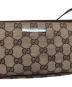 中古・古着 GUCCI (グッチ) ハンドポーチ ブラウン：10000円