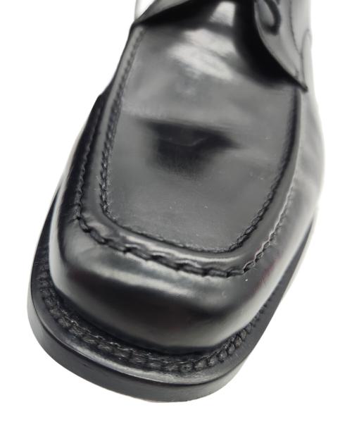 GIORGIO ARMANI（ジョルジョアルマーニ）GIORGIO ARMANI (ジョルジョアルマーニ) ビジネスシューズ ブラック サイズ:41 1/2の古着・服飾アイテム