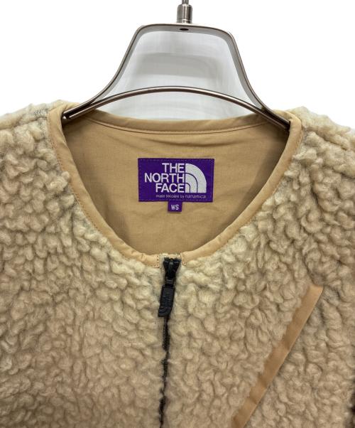 THE NORTHFACE PURPLELABEL（ザ・ノースフェイス パープルレーベル）THE NORTHFACE PURPLELABEL (ザ・ノースフェイス パープルレーベル) Wool Boa Fleece Long Coat ベージュ サイズ:WSの古着・服飾アイテム