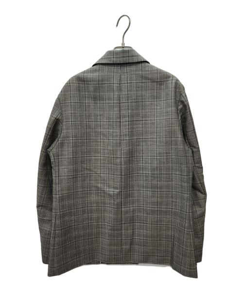 TOMORROW LAND（トゥモローランド）TOMORROW LAND (トゥモローランド) シェットランドウール ダブルブレステッド6Bジャケット グレー サイズ:Sの古着・服飾アイテム