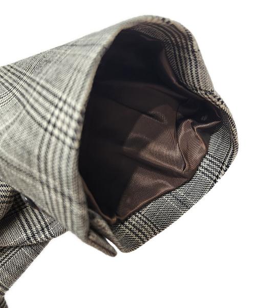 TOMORROW LAND（トゥモローランド）TOMORROW LAND (トゥモローランド) シェットランドウール ダブルブレステッド6Bジャケット グレー サイズ:Sの古着・服飾アイテム