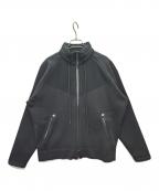 TOMORROW LANDトゥモローランド）の古着「ジップアップジャケット」｜ブラック