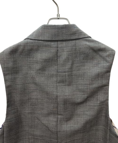 TOMORROW LAND（トゥモローランド）TOMORROW LAND (トゥモローランド) 英式織 ワイドベスト グレー サイズ:Sの古着・服飾アイテム