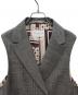 TOMORROW LAND (トゥモローランド) 英式織 ワイドベスト グレー サイズ:S：12000円