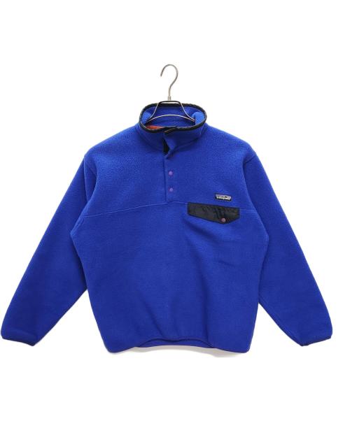 Patagonia（パタゴニア）Patagonia (パタゴニア) 90s シンチラスナップT ブルー サイズ:Sの古着・服飾アイテム