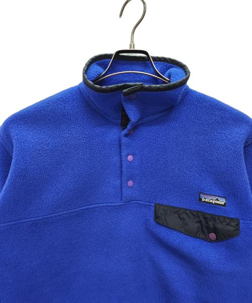 Patagonia（パタゴニア）Patagonia (パタゴニア) 90s シンチラスナップT ブルー サイズ:Sの古着・服飾アイテム