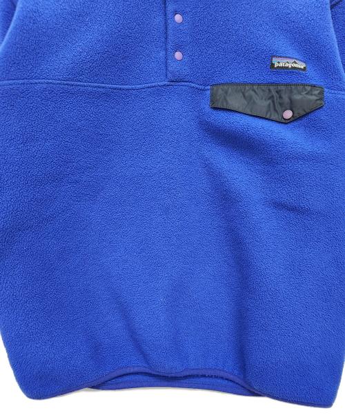 Patagonia（パタゴニア）Patagonia (パタゴニア) 90s シンチラスナップT ブルー サイズ:Sの古着・服飾アイテム