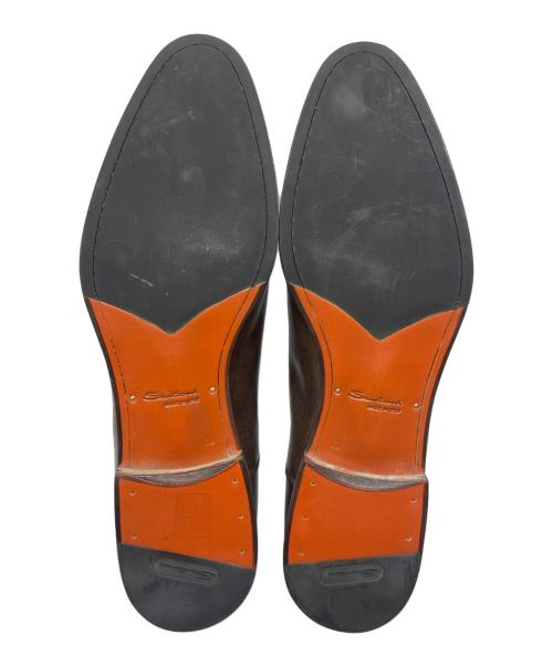 Santoni（サントーニ）Santoni (サントーニ) ビジネスシューズ ブラウン サイズ:10の古着・服飾アイテム