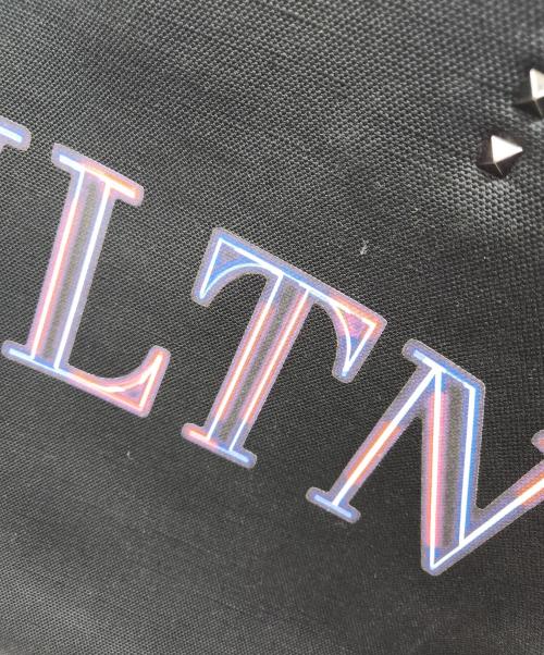 VALENTINO（ヴァレンティノ）VALENTINO (ヴァレンティノ) VLTNトートバッグ ブラックの古着・服飾アイテム