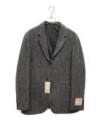 Harris Tweed×BEAMS Lightsハリスツイード×ビームスライト）の古着「2Bジャケット」｜グレー