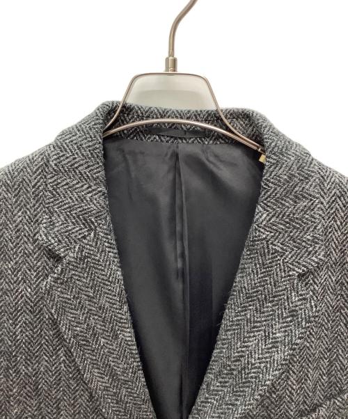 Harris Tweed（ハリスツイード）Harris Tweed (ハリスツイード) BEAMS Lights (ビームスライト) 2Bジャケット グレー サイズ:XXLの古着・服飾アイテム