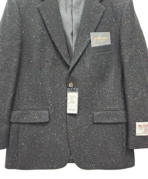 Harris Tweed（ハリスツイード）Harris Tweed (ハリスツイード) 2Bジャケット ブラック サイズ:100BB5(170cm)の古着・服飾アイテム