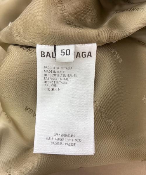 BALENCIAGA（バレンシアガ）BALENCIAGA (バレンシアガ) オーバーサイズ トレンチコート ベージュ サイズ:SIZE 50の古着・服飾アイテム