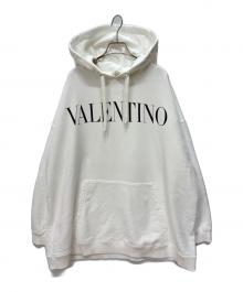 VALENTINO（ヴァレンティノ）の古着「プルオーバーパーカー」｜ホワイト